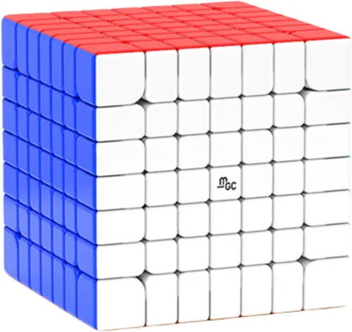 Vista 9 de Bukefuno Yongjun MGC 4x4 M, cubo magnético de velocidad YJ MGC 4x4 M, cubo mágico sin calcomanías