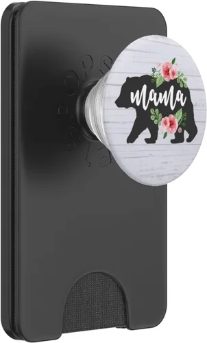 Vista 7 de Mama Bear Acuarela Rosas Florales PopSockets PopGrip: Agarre intercambiable para teléfonos y tabletas