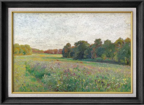 Vista 203 de MUDECOR Lienzo enmarcado prémium para pared, pinos nevados en bosque de invierno, ilustraciones modernas, arte contemporáneo, escénico, divertido