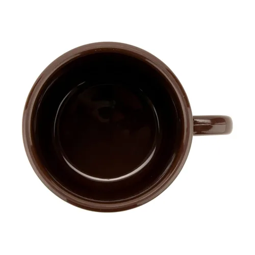Vista 2 de G.E.T. S-12-BR - Taza de café irrompible, 12 onzas, color marrón (juego de 12)