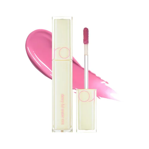 Vista 14 de rom&nd TINTE DE AGUA DEWYFUL 01 EN CORAL Brilloso alto pigmento hidratante no pegajoso Labios hidratados tonos coloridos Alto Brillo 0.18oz