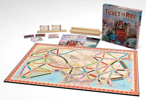 Vista 5 de Ticket to Ride Asia: colección de mapas, volumen 1