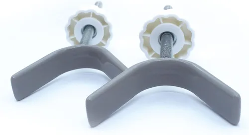 Vista 8 de Adaptador de barandilla para puerta de bebé varillas de husillo Y