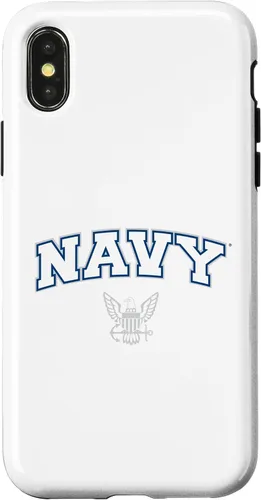 Vista 5 de U.S. Navy with Logo Case for iPhone 17