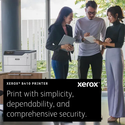 Vista 4 de Xerox Impresora B410, láser, impresión, carta, certificado Energy Star, hasta 50PPM