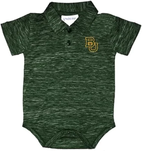 Vista 32 de Two Feet Ahead Space Dye - Polo de golf de manga corta para bebé, para recién nacidos, tallas 0-3M-6M-12
