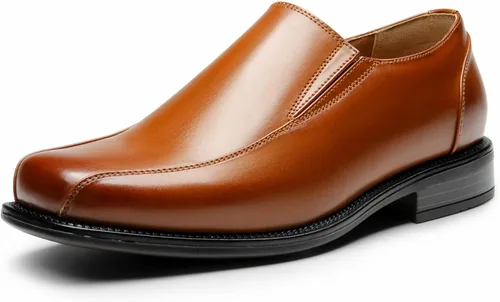 Vista 11 de Bruno Marc Men's Slip on Dress Loafers Shoes Negro