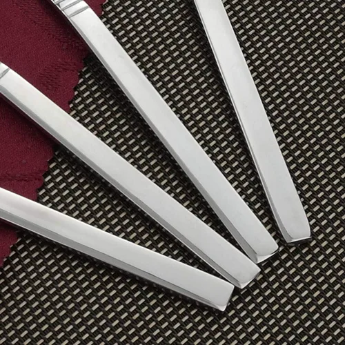 Vista 2 de Cucharas de café de acero inoxidable de 12 piezas, cuchara pequeña para expreso, mini cuchara Stainless Steel Small Spoons, Spoon Silverware