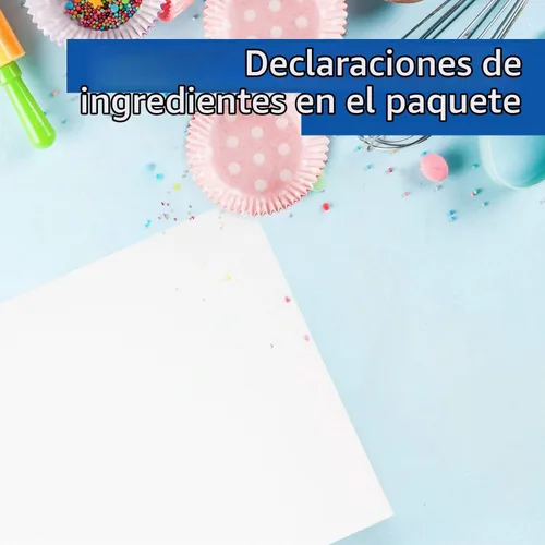 Vista 5 de Papel de oblea comestible de grado O, papel de arroz rectangular para decoración de pasteles y alimentos, 8 x 11 pulgadas, blanco, paquete de 100