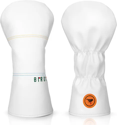 Vista 12 de Fundas para Palos de Golf Bordado Elegante Cuero Premium Birdie Golf Funda para Driver Funda Híbrida para Fairway Funda para Putter Blade Funda