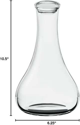 Vista 4 de Villeroy & Boch Purismo - Decantador de vino blanco, 25.25 oz, vidrio, transparente