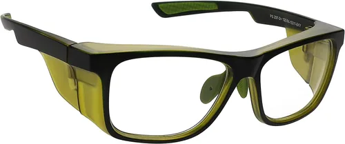 Vista 6 de Gafas de Seguridad contra Radiación, Lentes de Vidrio con Plomo con Lentes Pb de.75mm. Modelo 15011