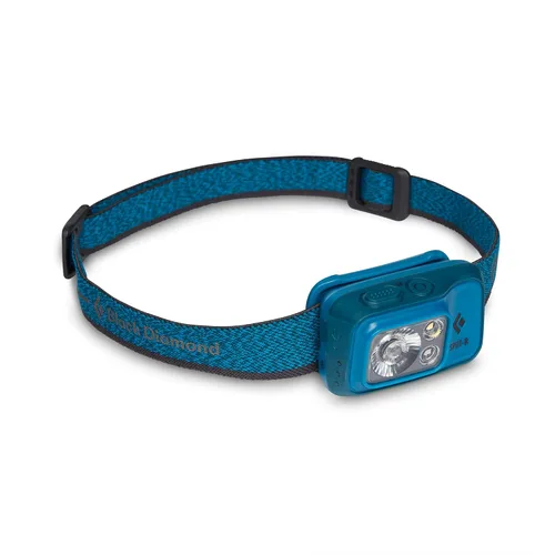 Vista 6 de BLACK DIAMOND Spot 350 - Faro delantero, alimentado por AAA, regulable, brillante, grafito 351 lumens, red night vision, Brightness Memory