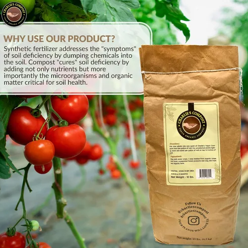 Vista 6 de Charlie's Vegan Compost – Jardinería orgánica concentrada vegana sin crueldad animal para plantas enmienda de suelo potenciador de suciedad