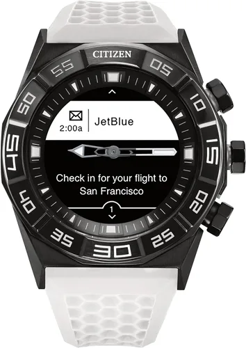 Vista 4 de Citizen Watches CZ Smart Hybrid - Juego de relojes inteligentes, Blanco