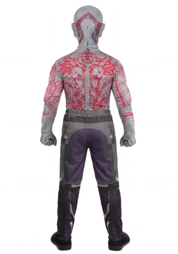 Vista 2 de Disfraz Deluxe Drax para Niño de Marvel Multicolor