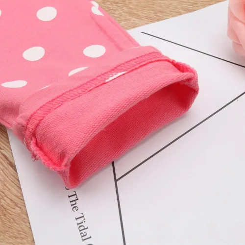 Vista 7 de Conjunto de ropa de bebé niña de 2 piezas de camiseta de manga larga pantalones