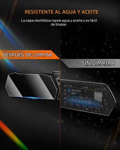 Vista 3 de Protector de pantalla para Chevrolet Trailblazer 2024 2025 2026 – (2 piezas) vidrio templado 9H HD – Chevy Trailblazer (LS, LT, Activ, RS) pantalla