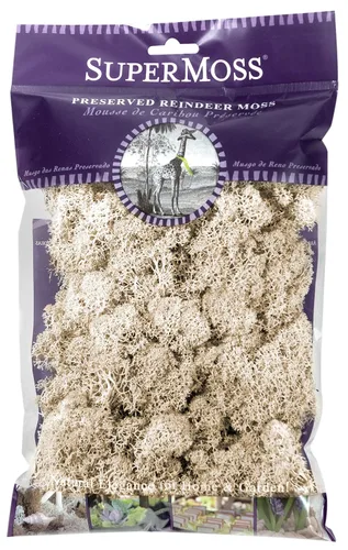 Vista 30 de SuperMoss 21786 Musgo de Reno Preservado Negro, Aprox. 3 lb Estuche a Granel