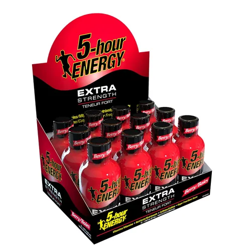 Vista 16 de 5 Hour Energy Shot - Manzana agria extra fuerte, paquete de 72 botellas de 2 onzas