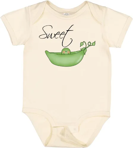 Vista 7 de inktastic Body de bebé Sweet Pea 0020 Blanco
