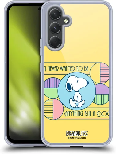 Vista 54 de Head Case Designs Snoopy Deco Dreams - Funda de gel con licencia oficial de Peanuts Blue Pattern [protección de grado militar] compatible con Google