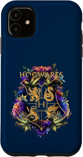 Vista 8 de Harry Potter Hogwarts - Carcasa para iPhone 17, diseño floral multicolor