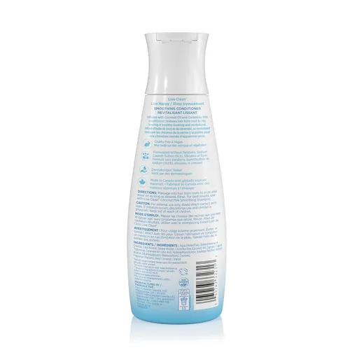 Vista 2 de Live Clean Acondicionador hidratante de leche de coco, 12 onzas líquidas