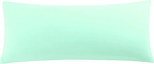 Vista 12 de uxcell Funda de almohada corporal de microfibra suave con cierre de cremallera, fundas de almohada largas para almohadas corporales, tejido de 90