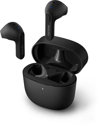 Vista 11 de PHILIPS T2206 Auriculares inalámbricos con resistencia al agua IPX4 y estuche de carga súper pequeño Blanco ártico