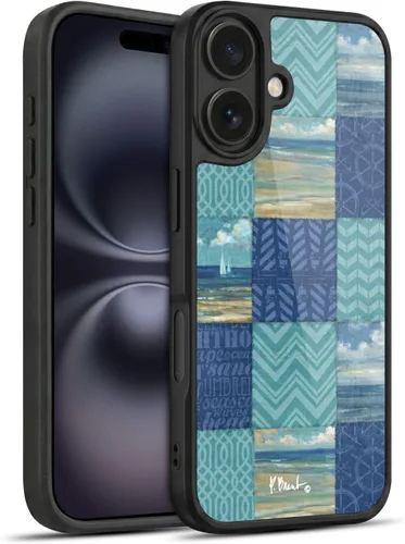 Vista 123 de Head Case Designs Officially Licensed Paul Brent Agate Mermaid Coastal Gel Armor Case [Military Grade Drop Protection] Compatible with Apple iPhone