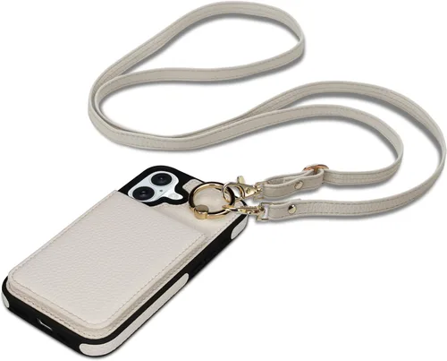 Vista 16 de Funda para iPhone 12 Pro/12, 6.1'', Funda Cartera Cruzada Desmontable con Ranuras para Tarjetas con Bloqueo RFID, Anillo de Soporte 360, Funda Negro