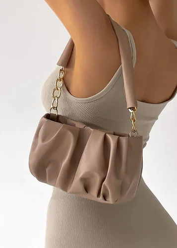 Vista 2 de Bolso para mujer Top Fashion Handle Cadena de asas de tamaño pequeño