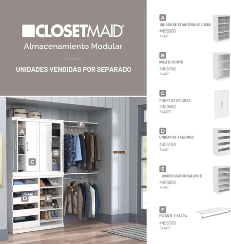 Vista 7 de ClosetMaid Blanco