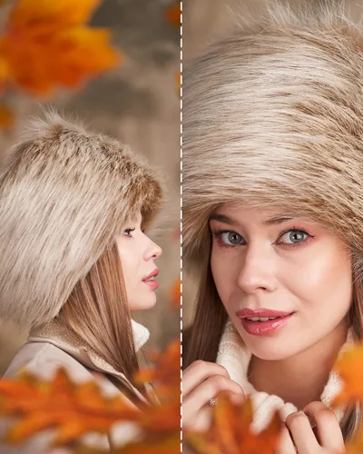 Vista 12 de Futrzane Sombrero clásico cosaco - Sombreros de piel sintética para mujer - Sombrero ruso peludo cálido