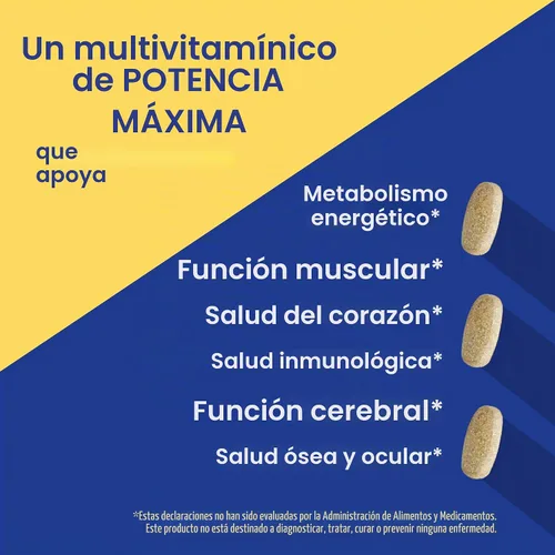 Vista 3 de Multivitaminas Nature's Way Alive máxima potencia para hombres, 15542, 1, 1