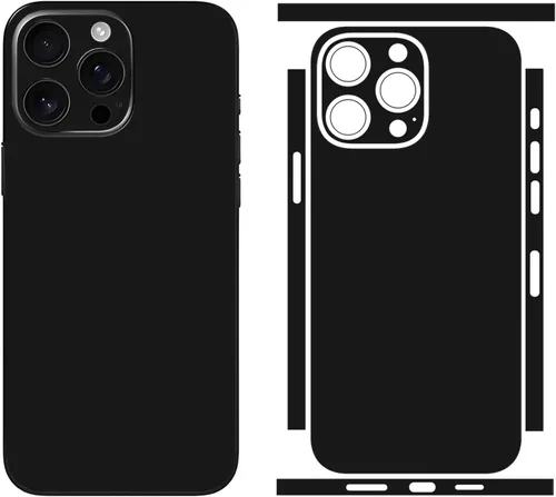 Vista 10 de Película protectora negra compatible con iPhone (para 15 Plus)