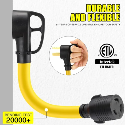 Vista 5 de Tellegloww - Cable adaptador para soldador de 30 amperios NEMA 10-30P a L6