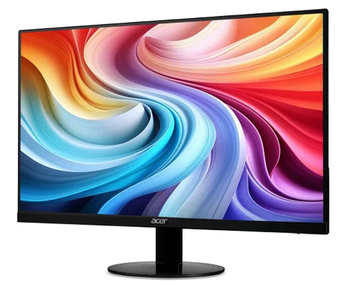 Vista 9 de Acer SB240Y G0bi - Monitor para juegos y oficina de 23.8" IPS Full HD ultradelgado de borde a borde Soporte de sincronización adaptativa