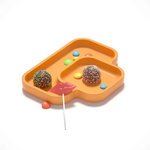 Vista 3 de Bandeja de hormigón Molde de silicona Herramienta decorativa creativa para el hogar para frutas Snack Plate Almacenamiento de joyas Pulsera SH0692