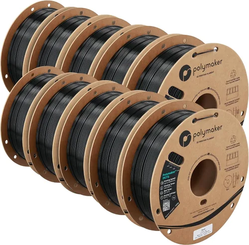 Vista 42 de Polymaker PETG Filament 1.75mm, 1KG, Army Brown PETG 3D Printer Filament, High-Speed Up to 500mm/s, Neatly Wound, Smooth Feeding, Reduced Stringing