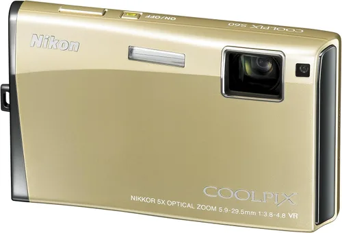 Vista 3 de Nikon Coolpix S60 - Cámara digital de 10 MP con zoom de reducción de vibración óptica (VR) 5x (bronce platino)