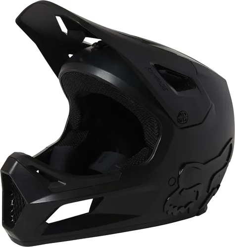 Vista 2 de Fox Racing Youth Rampage - Casco para bicicleta de montaña, negro/negro, talla S