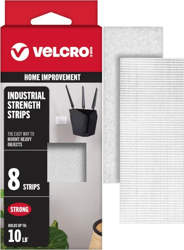 Vista 14 de VELCRO Brand - Resistencia industrial Uso en interiores y exteriores Potencia de sujeción superior en superficies lisas Tamaño 4 pies x 2