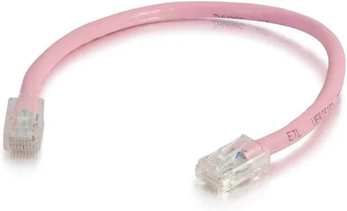 Vista 38 de C2G, cables Cat 6, parche de cables sin arranque, Negro