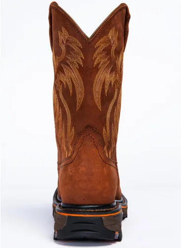 Vista 3 de Cody James Hombres 11" Decimator Impermeable Vaquero Botas de Trabajo Punta Suave - DBP-0-A