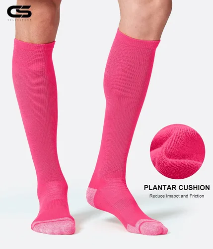 Vista 3 de CS CELERSPORT Paquete de 23 calcetines de béisbol y sóftbol para fútbol, hasta la rodilla, sobre la pantorrilla, calcetines deportivos