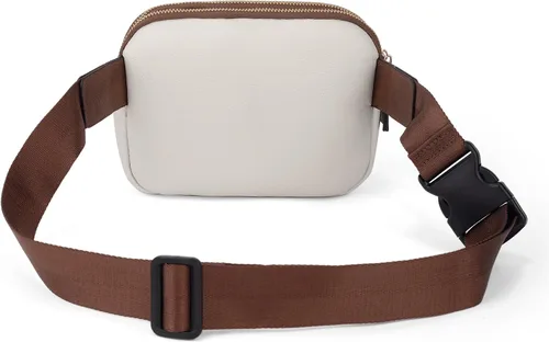 Vista 7 de UTO Riñonera cruzada para mujer, a la moda, cinturón, pecho, cintura, cadera, para ir de compras al aire libre, viajes, senderismo