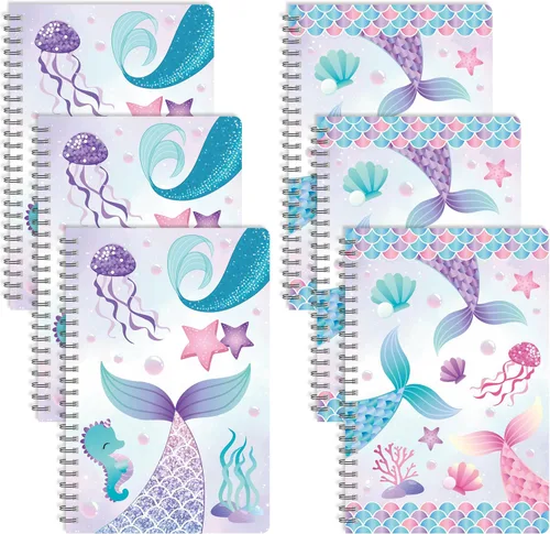 Vista 15 de B1ykin Cuadernos en espiral A5, 2 unidades, 50 hojas, 100 páginas, encuadernados con alambre, regalo de agradecimiento al profesor, cuaderno