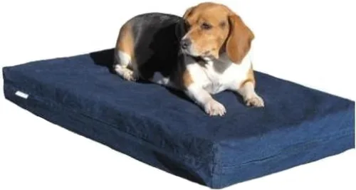 Vista 16 de Dogbed4less Cama de espuma de memoria para perros, ortopédica, con gel refrescante, forro impermeable con funda exterior duradera lavable